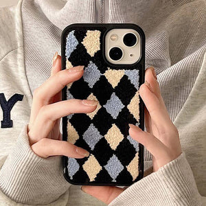 VILZSTUDIOS Fuzzy iPhone case for stylish protection