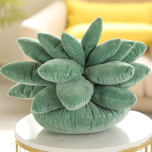 VILZSTUDIOS 3D succulent pillow for home decor