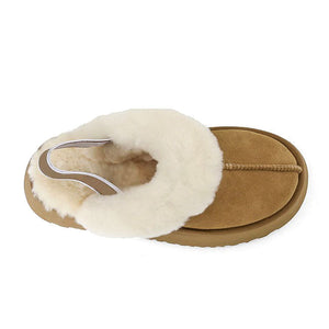 VILZSTUDIOS Cozy platform vegan leather slippers