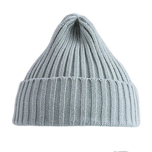 VILZSTUDIOS Cozy ribbed beanie hat for winter fashion