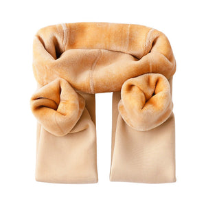 VILZSTUDIOS Warm fleece-lined tights for winter fashion