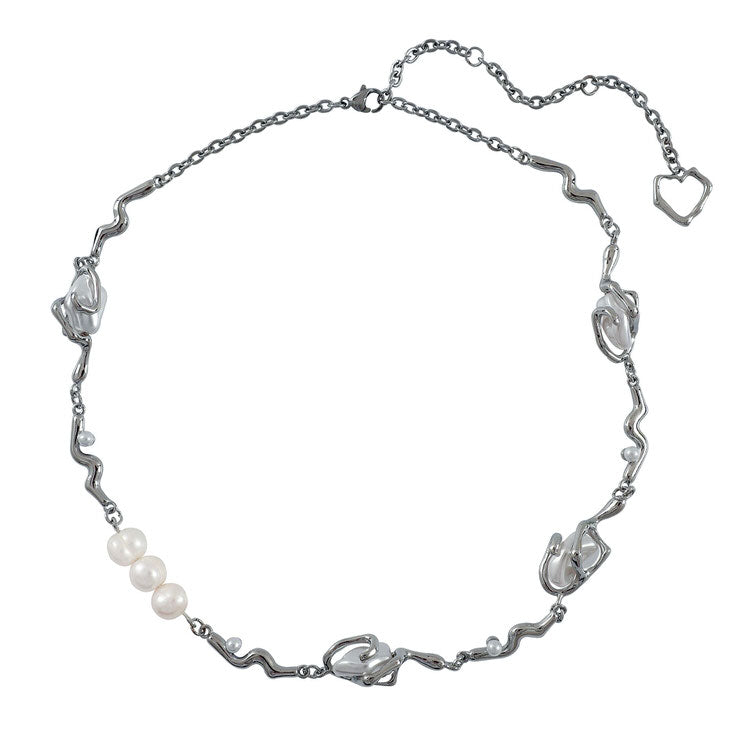 VILZSTUDIOS Stylish pearl necklace for fashion-forward looks
