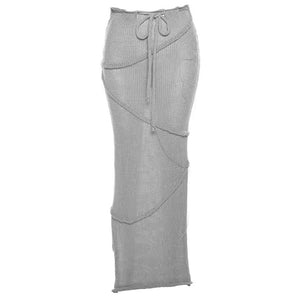 VILZSTUDIOS Crochet maxi skirt for stylish beachwear