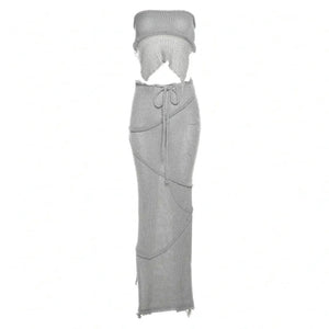 VILZSTUDIOS Crochet maxi skirt for stylish beachwear