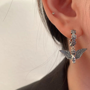 VILZSTUDIOS Cupid inspired earrings made of zinc alloy