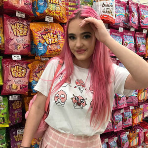 VILZSTUDIOS Cute graphic t-shirt with Apeach design