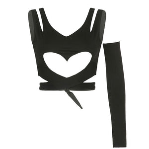 VILZSTUDIOS Graphic crop top for stylish streetwear fashion