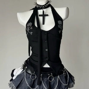 VILZSTUDIOS Fashionable halter top for streetwear style