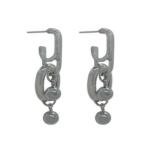 VILZSTUDIOS Chunky chain earrings for streetwear fashion