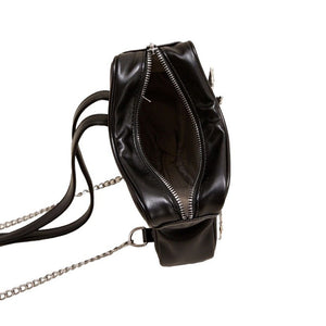 VILZSTUDIOS Star-shaped mini backpack with silver charms