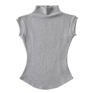 VILZSTUDIOS Essential turtleneck casual top for streetwear style