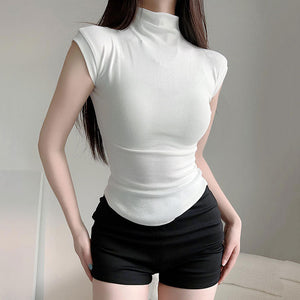 VILZSTUDIOS Essential turtleneck casual top for streetwear style