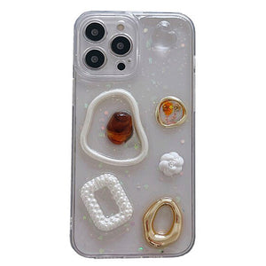 VILZSTUDIOS Stylish heart mirror iPhone case