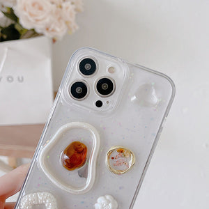 VILZSTUDIOS Stylish heart mirror iPhone case