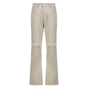 VILZSTUDIOS Stylish flare jeans for modern streetwear fashion