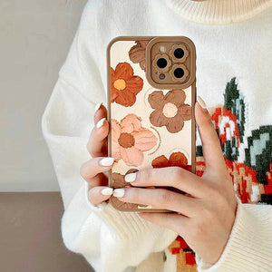 VILZSTUDIOS Stylish phone case with floral design