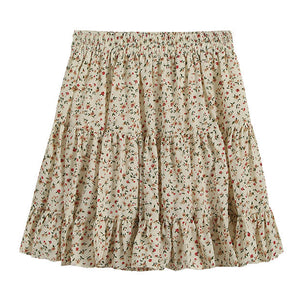 VILZSTUDIOS Floral midi skirt from VILZSTUDIOS
