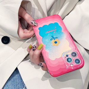 VILZSTUDIOS Stylish floral iPhone case for protection