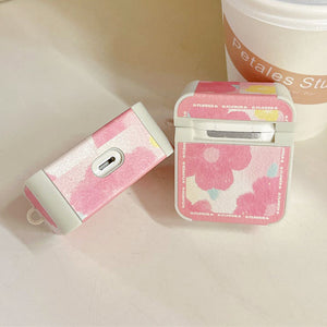 VILZSTUDIOS Floral painted design Airpods case