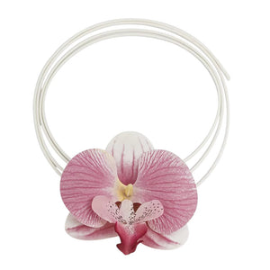 VILZSTUDIOS Stylish floral choker with layered cords