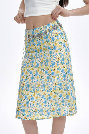 VILZSTUDIOS Floral print skirt for stylish outfits