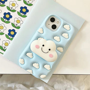 VILZSTUDIOS iPhone case with fluffy cloud design