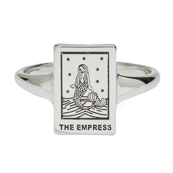 VILZSTUDIOS Stylish tarot ring made of stainless steel