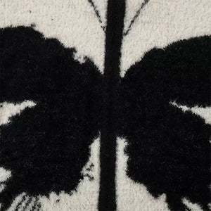 VILZSTUDIOS Funky butterfly patch zip-up jacket for streetwear fashion