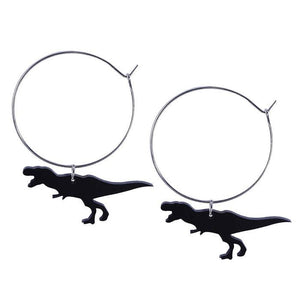 VILZSTUDIOS Trendy dino-inspired hoop earrings
