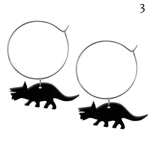 VILZSTUDIOS Trendy dino-inspired hoop earrings