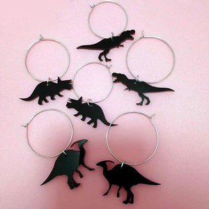 VILZSTUDIOS Trendy dino-inspired hoop earrings