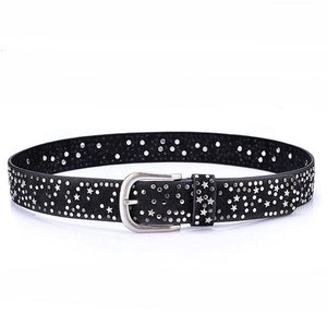VILZSTUDIOS Stylish rivet belt for trendy outfits