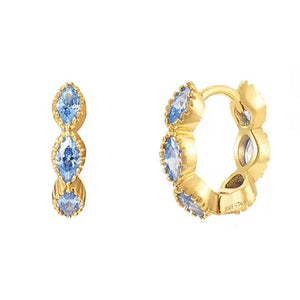 VILZSTUDIOS Stylish crystal earrings for fashion-forward looks