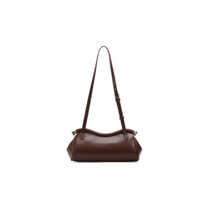 VILZSTUDIOS glossy black crocodile-embossed shoulder bag