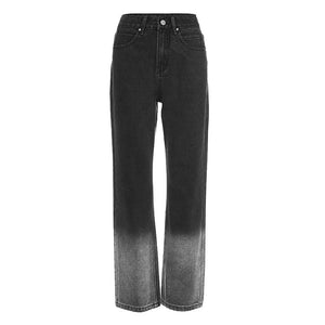 VILZSTUDIOS Gradient denim jeans for trendy streetwear style