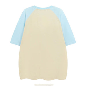 VILZSTUDIOS Oversized graphic tee featuring a playful design