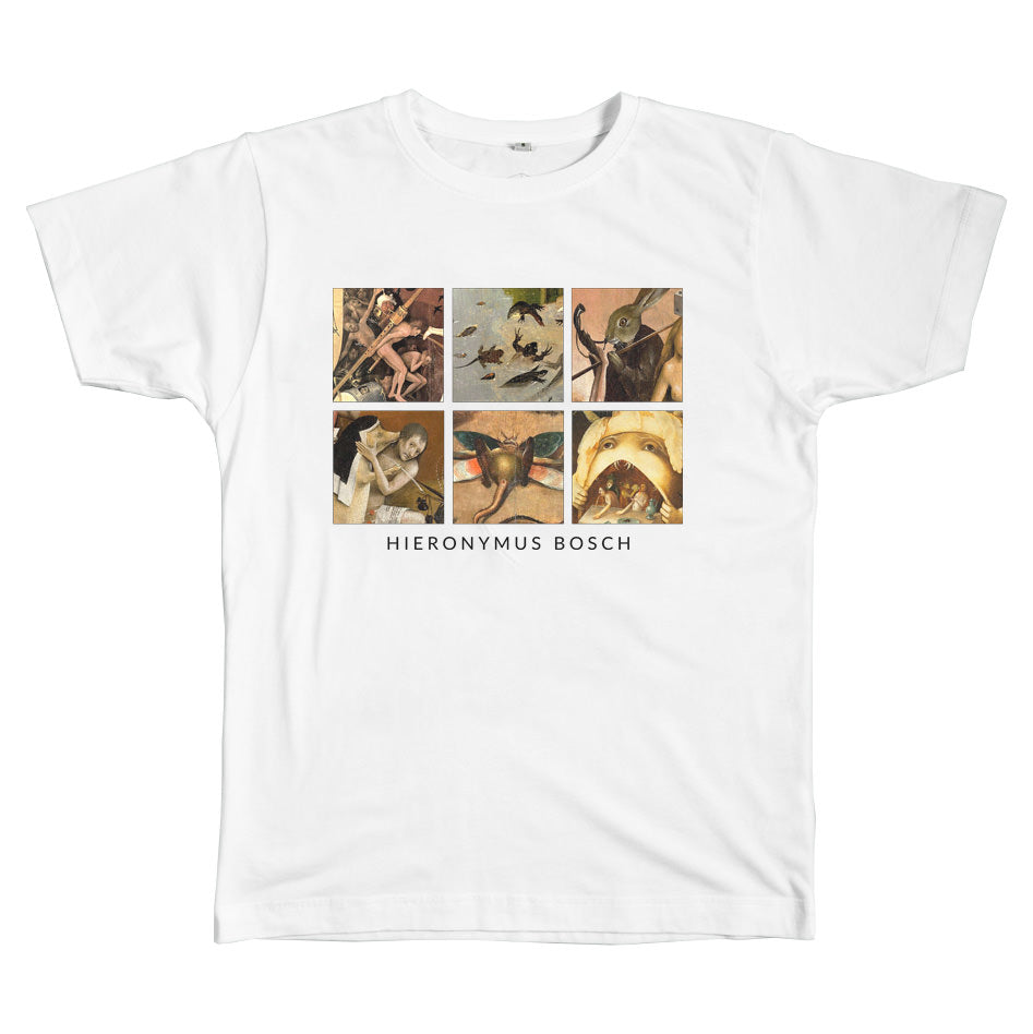 VILZSTUDIOS Oversized graphic t-shirt featuring Hieronymus Bosch design