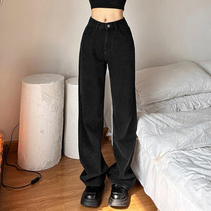 VILZSTUDIOS Graphic skeleton embroidered wide leg jeans