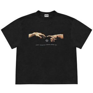 VILZSTUDIOS Graphic tee with a relaxed fit and text design