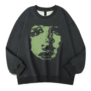 VILZSTUDIOS Oversized sweatshirt with graphic print