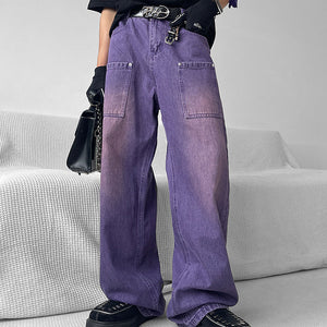VILZSTUDIOS Oversized denim jeans for streetwear fashion