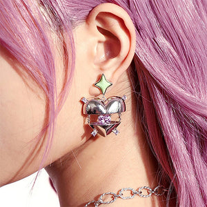 VILZSTUDIOS Stylish aesthetic earrings made of copper alloy