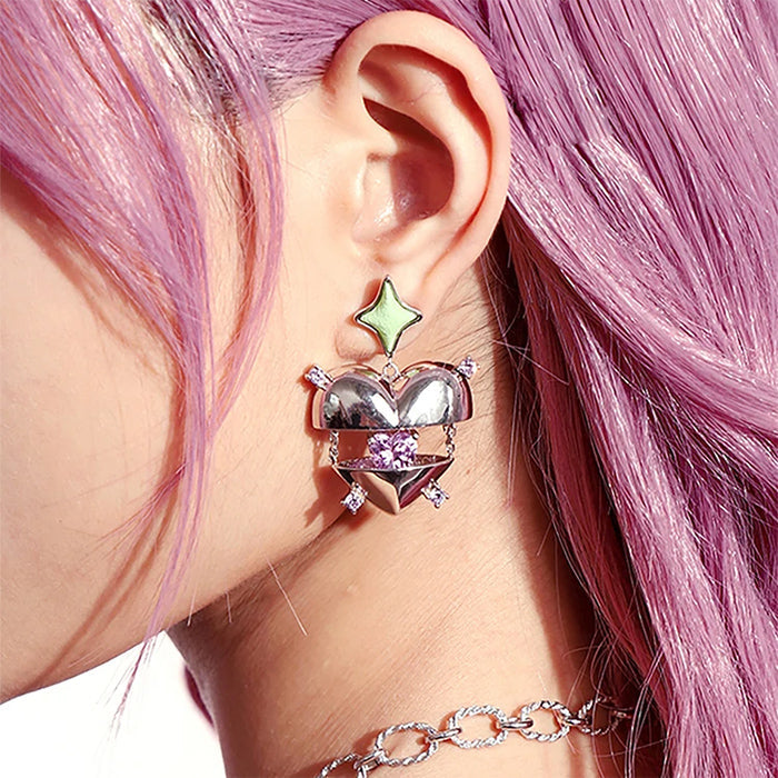 VILZSTUDIOS Stylish aesthetic earrings made of copper alloy