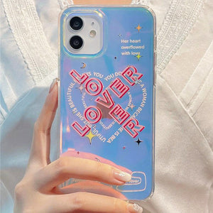 VILZSTUDIOS Stylish heart-themed iPhone case for protection and design