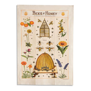 VILZSTUDIOS Decorative wall tapestry featuring bees and honey design