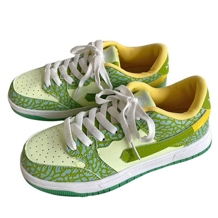 VILZSTUDIOS Stylish indie aesthetic sneakers with lace-up design