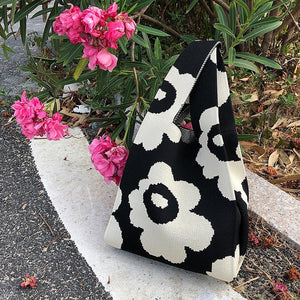 VILZSTUDIOS Floral tote bag for casual use