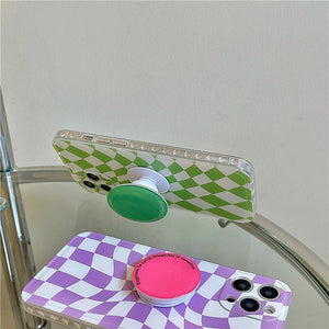 VILZSTUDIOS iPhone case with checker pattern
