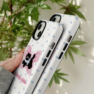 VILZSTUDIOS Stylish phone case with butterfly kitten design