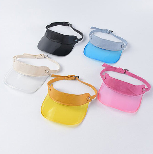 VILZSTUDIOS Stylish clear visor for fashion-forward look